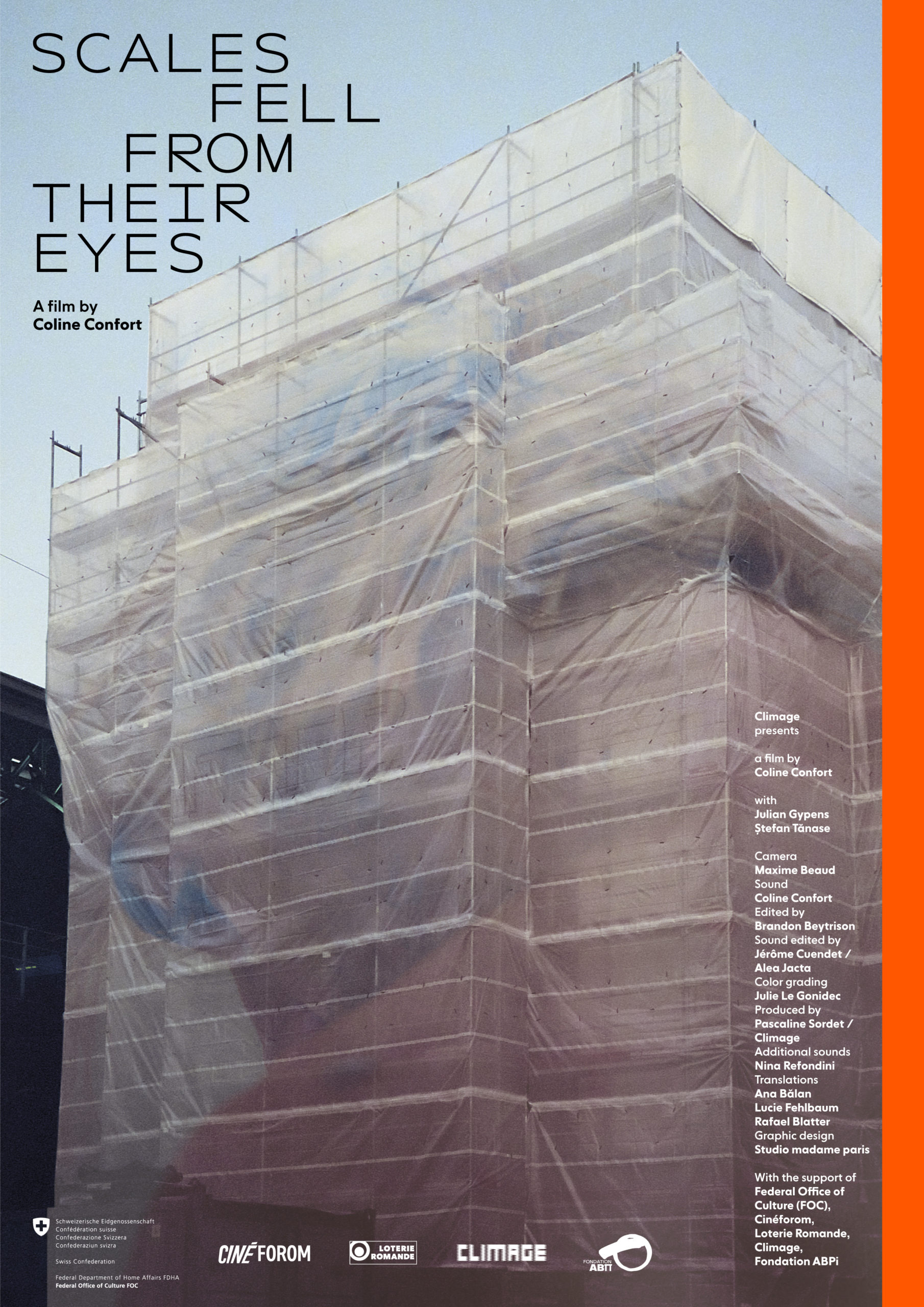 Scales fell from their eyes CLIMAGE Création et diffusion de films